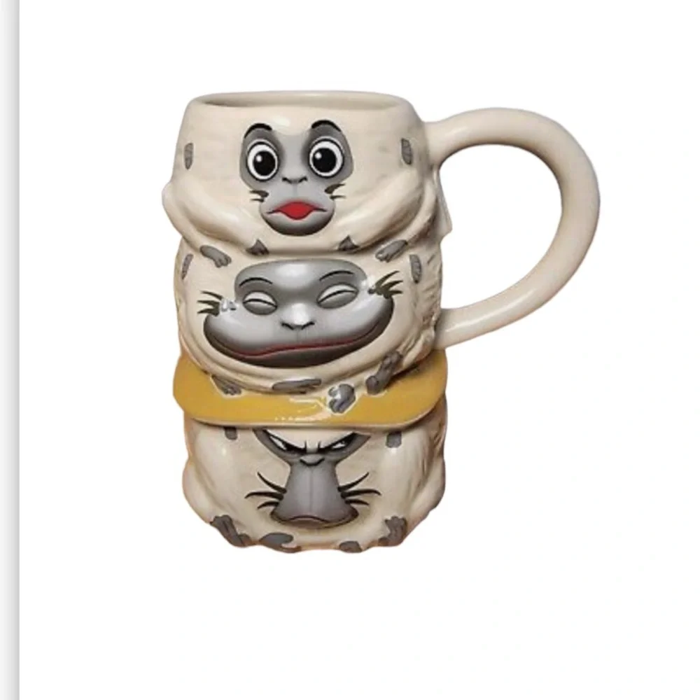 Brand 🆕 Disney Raya and the Last Dragon Movie Ongis Monkey Totem Ceramic…